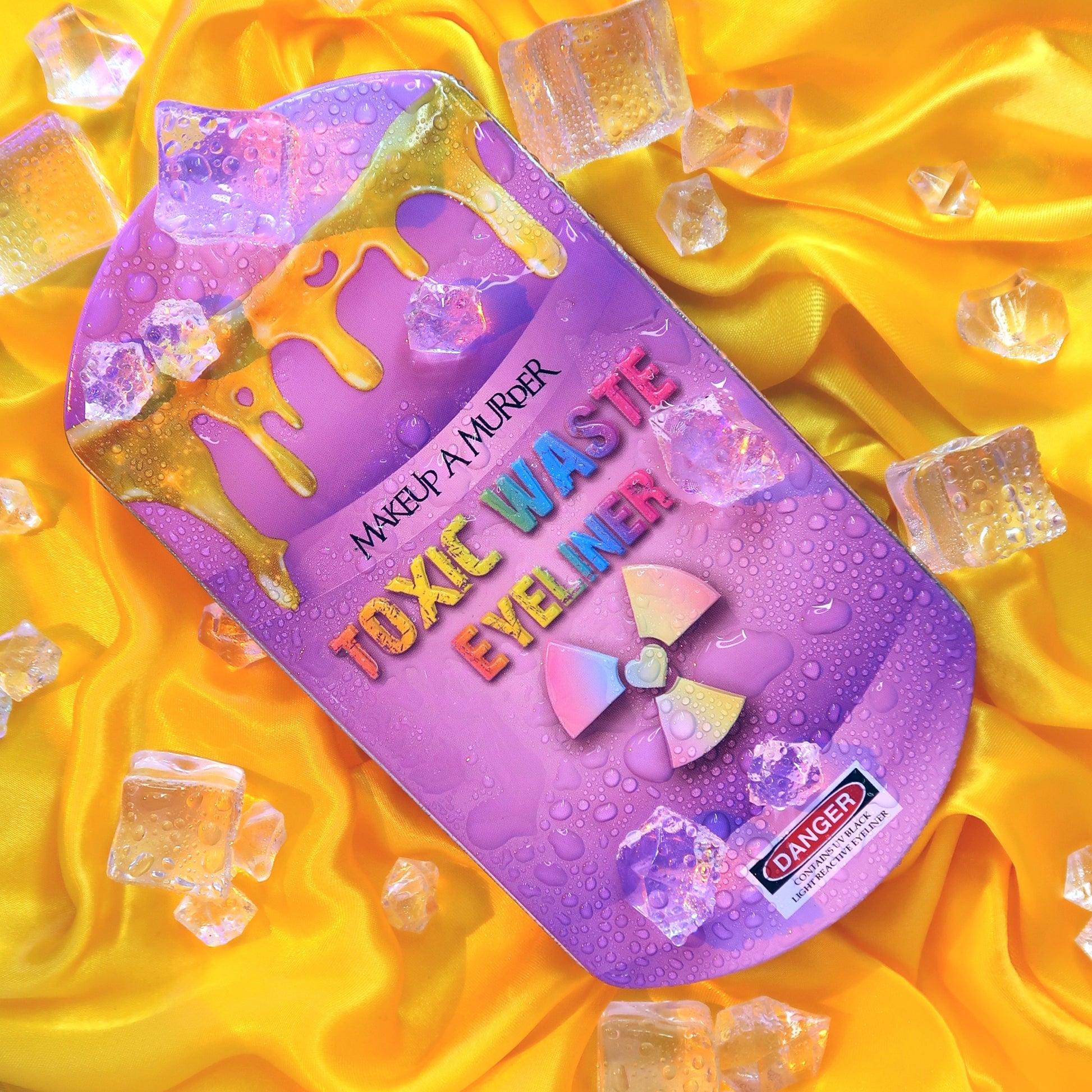 TOXIC WASTE GRAPHIC EYELINER PIGMENTED WATER ACTIVATED HYDRO EYELINER PAINT POD PASTEL UV NEON PIGMENT