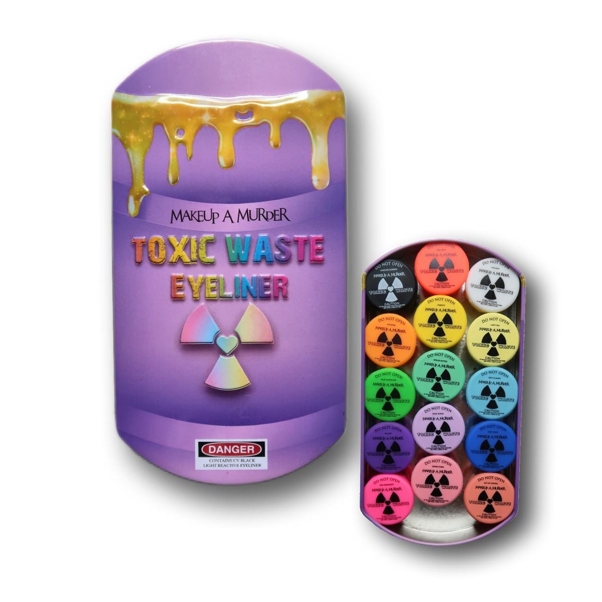 Toxic Waste Neon Eyeliner Collection โ Makeup A Murder, INC