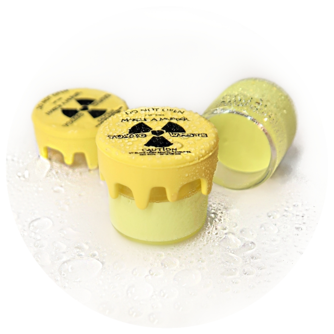 TOXIC WASTE GRAPHIC EYELINER PIGMENTED WATER ACTIVATED HYDRO EYELINER PAINT POD PASTEL UV NEON PIGMENT