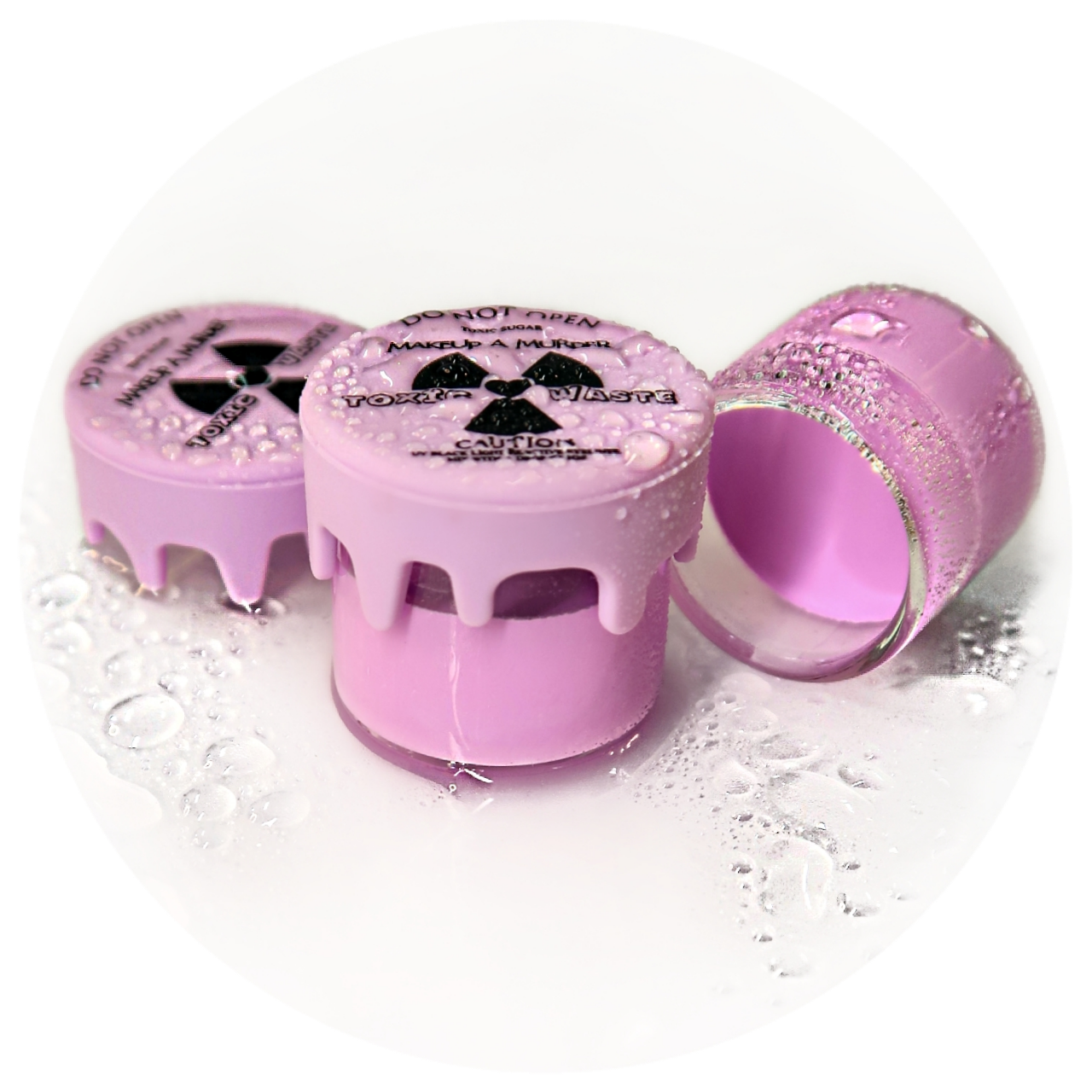 TOXIC WASTE GRAPHIC EYELINER PIGMENTED WATER ACTIVATED HYDRO EYELINER PAINT POD PASTEL UV NEON PIGMENT