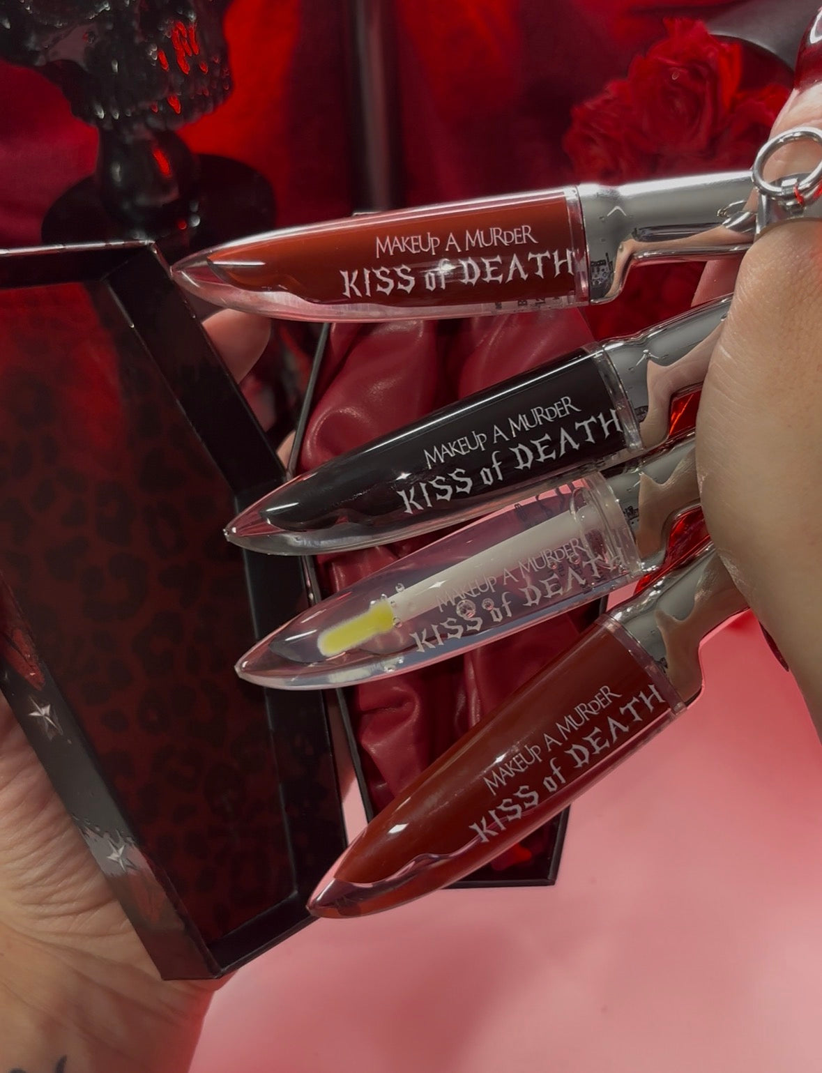 NEW KISS OF DEATH Bloody Lip Glosses (Full Collection)