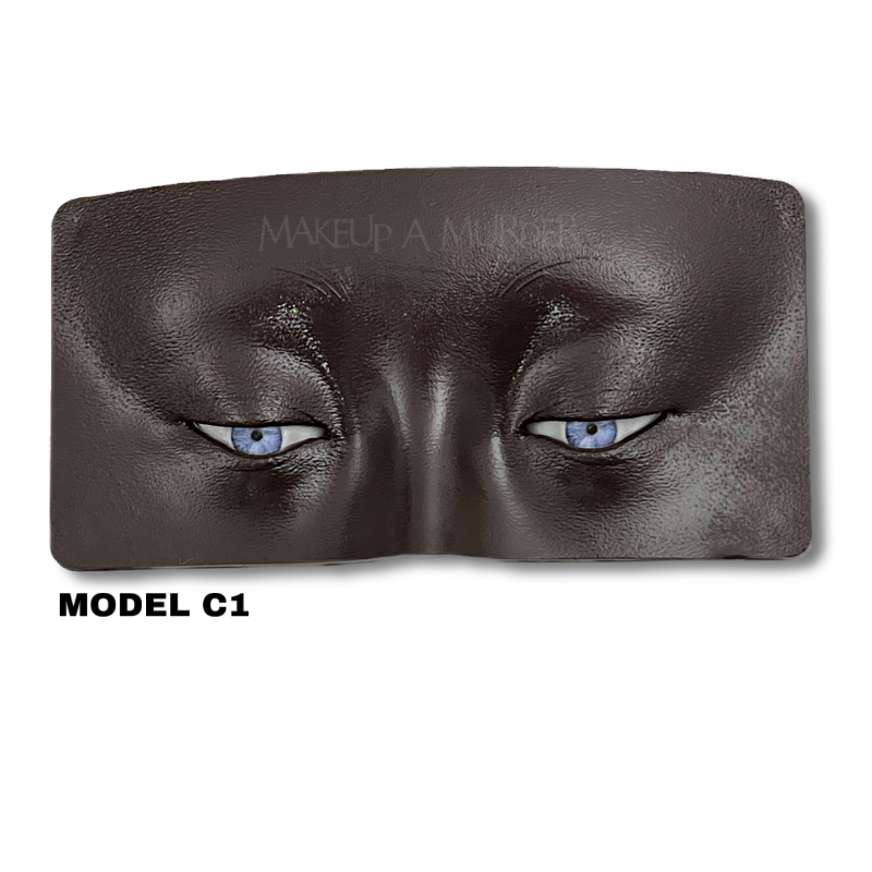 WBCBEC 1PCS Makeup Practice Face, 3D Board Realistic Pad for