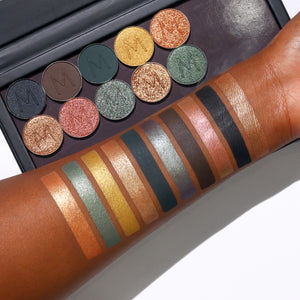 Eyeshadow Lineup Worldly Collection