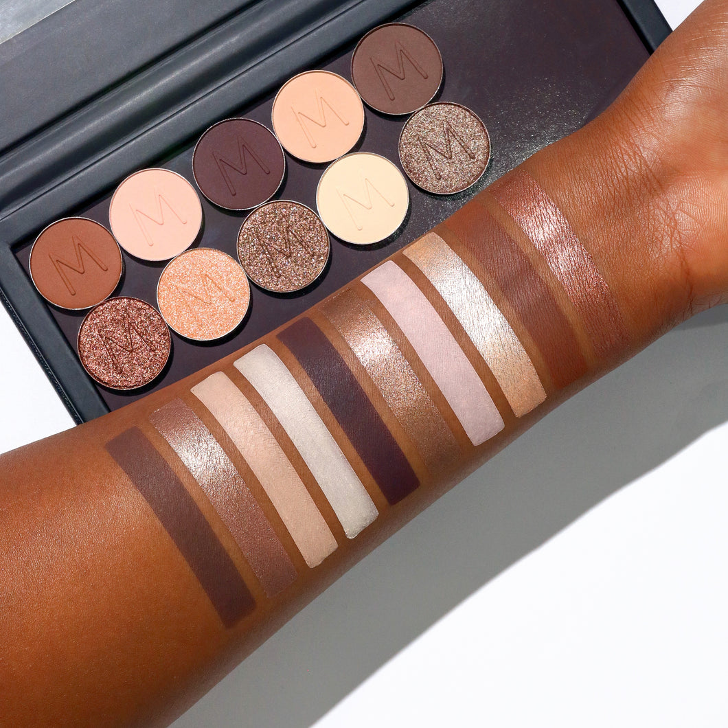 Eyeshadow Lineup Nudist Collection