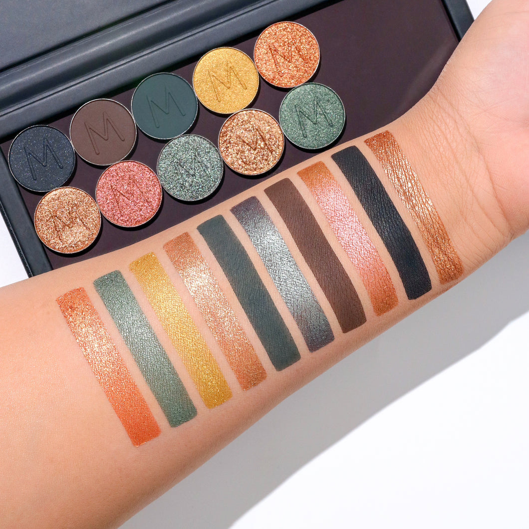 Eyeshadow Lineup Worldly Collection