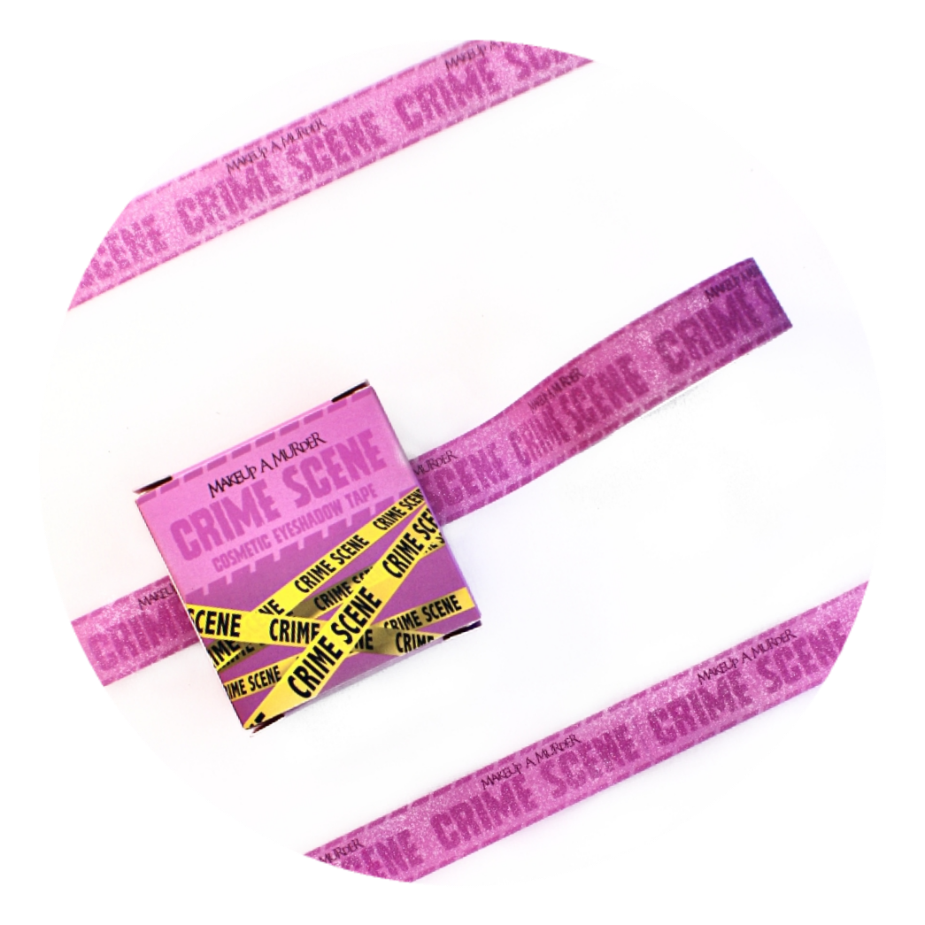 Crime Scene Eyeshadow Tapes – Makeup A Murder, INC