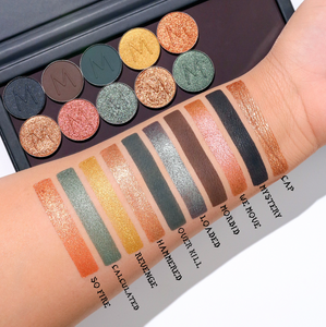 Eyeshadow Lineup Worldly Collection