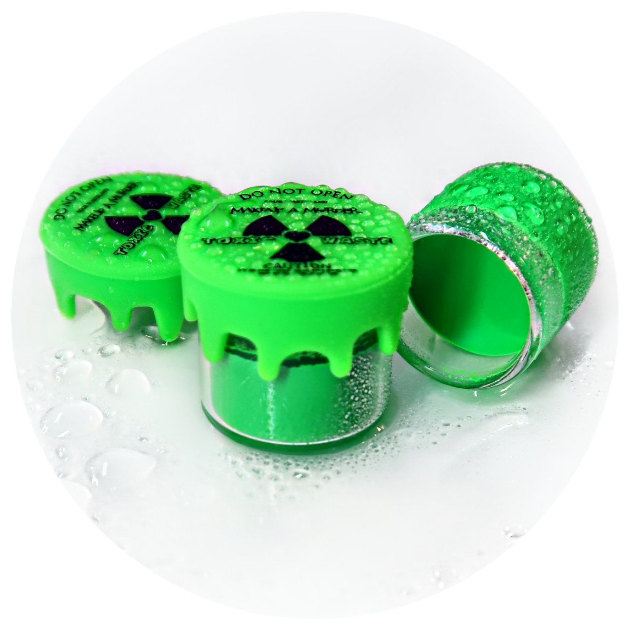 TOXIC WASTE GRAPHIC EYELINER PIGMENTED WATER ACTIVATED HYDRO EYELINER PAINT POD PASTEL UV NEON PIGMENT